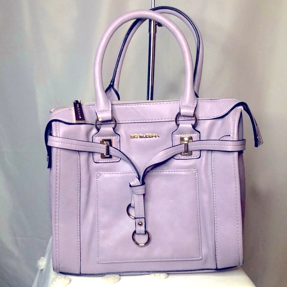 BIG BUDDHA lavender handbag. - Picture 1 of 15